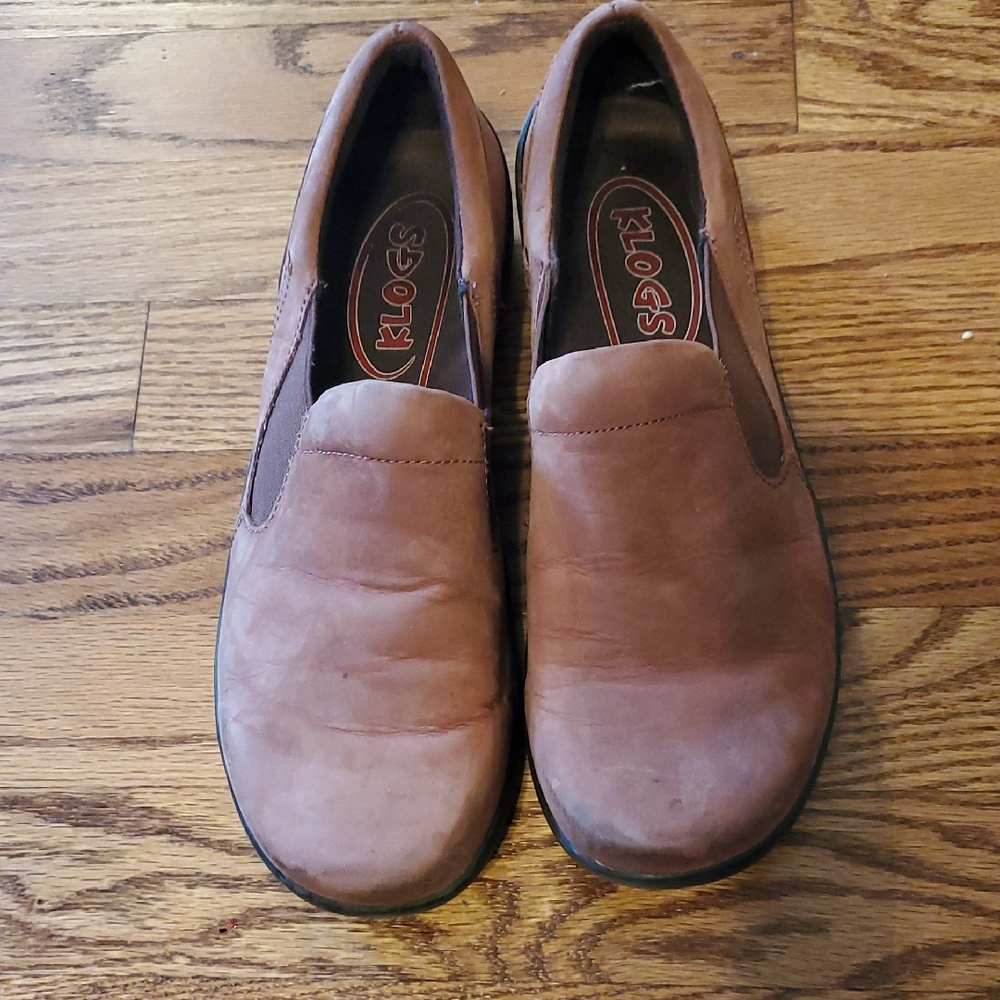 Klogs Women's Brown Slip-On Mules